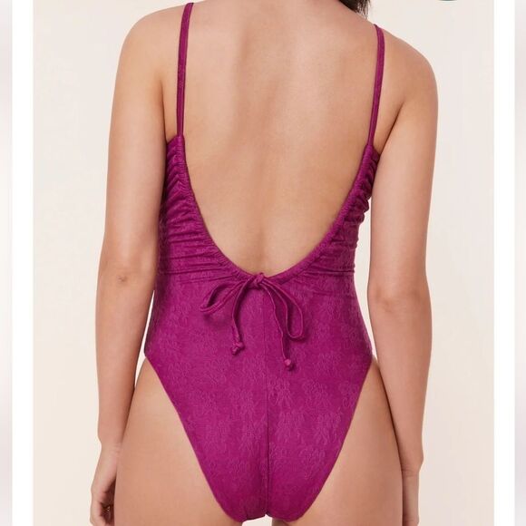 Andie The Liku One Piece LT Swimsuit Aurora size Large‎ NWT long torso - Picture 2 of 9
